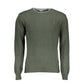 Green Wool Men Sweater
