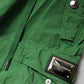 Green Cotton High Waist Cargo Pants