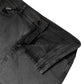 Gray Cotton Stretch Mid Waist Denim Mini Skirt