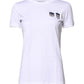 White #DGFamily Cotton Crew Neck T-shirt