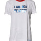 White Graphic Print Cotton Crew Neck T-shirt