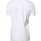 White Graphic Print Cotton Crew Neck T-shirt