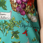 Multicolor Floral Silk Sleeveless Tank Top
