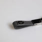 Brown Leather DG Plaque Double Keyring Holder Keychain