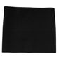 Black Cashmere Knitted Square Handkerchief Scarf