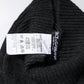 Black Cashmere Knitted Neck Warmer Foulard Scarf