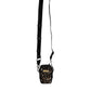 Multicolor Leopard Jacquard Logo Plaque Neck Strap Bag