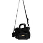 Black Shoulder Strap Pet Carry Logo Plaque Bag