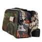 Multicolor Camouflage Patchwork Logo Waist Fanny Pack Bag