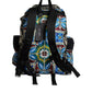 Multicolor Maiolica Print Nylon Backpack Bag