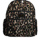 Multicolor Leopard Print DG Logo Plaque Men Backpack Bag