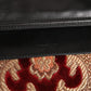 Multicolor Leather Brocade Velvet Travel Duffle Tote Bag