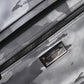 Black Camouflage Shoulder Strap Logo Plaque Bag