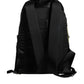 Black Logo Tape Polyamide School Travel Backpack Bag