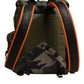 Military Green Patchwork Travel Backpack Bag