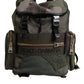 Military Green Patchwork Travel Backpack Bag