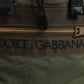 Military Green Patchwork Travel Backpack Bag