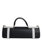 Blue White Calfskin Leather Crossbody Shoulder Bag