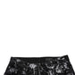 Black Tie Dye Cotton Straight Men Denim Jeans