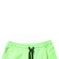 Green Patchwork Camouflage Men Cargo Shorts