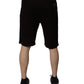 Maroon Cotton Sweatshorts Men Bermuda Shorts