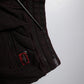 Maroon Cotton Logo Plaque Men Bermuda Shorts