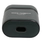 Green Calfskin Leather Logo Print Flip Holder Airpods Case