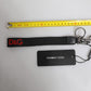Black Logo Nylon Silver Brass Men Holder Keychain Keyring
