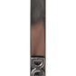 Silver Tone Brass Logo Branded Tie Clip Bar