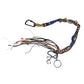 Multicolor Braided Rope Logo Bag Shoulder Strap