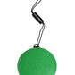 Green Calfskin Leather Round Logo Hand Mirror Holder