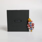 Multicolor Spring CARRETTO Gold Brass Crystal Hair Clip