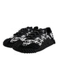 Black Logo Lace Up Low Top NS1 Sneakers Shoes