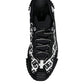 Black Logo Lace Up Low Top NS1 Sneakers Shoes