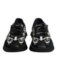 Black Logo Lace Up Low Top NS1 Sneakers Shoes