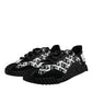 Black Logo Lace Up Low Top NS1 Sneakers Shoes