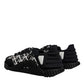 Black Logo Lace Up Low Top NS1 Sneakers Shoes