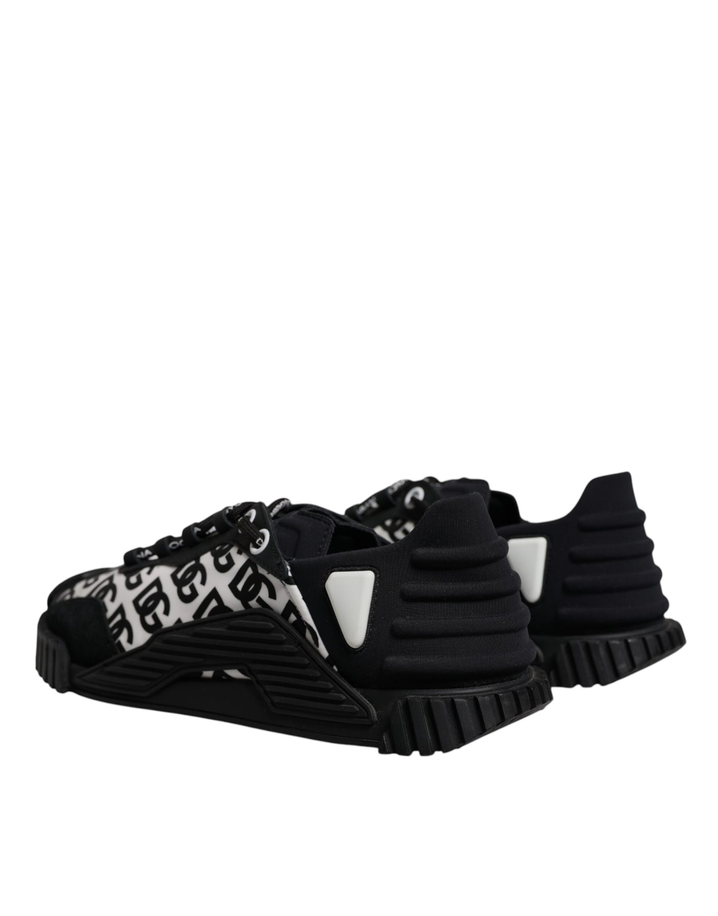 Black Logo Lace Up Low Top NS1 Sneakers Shoes