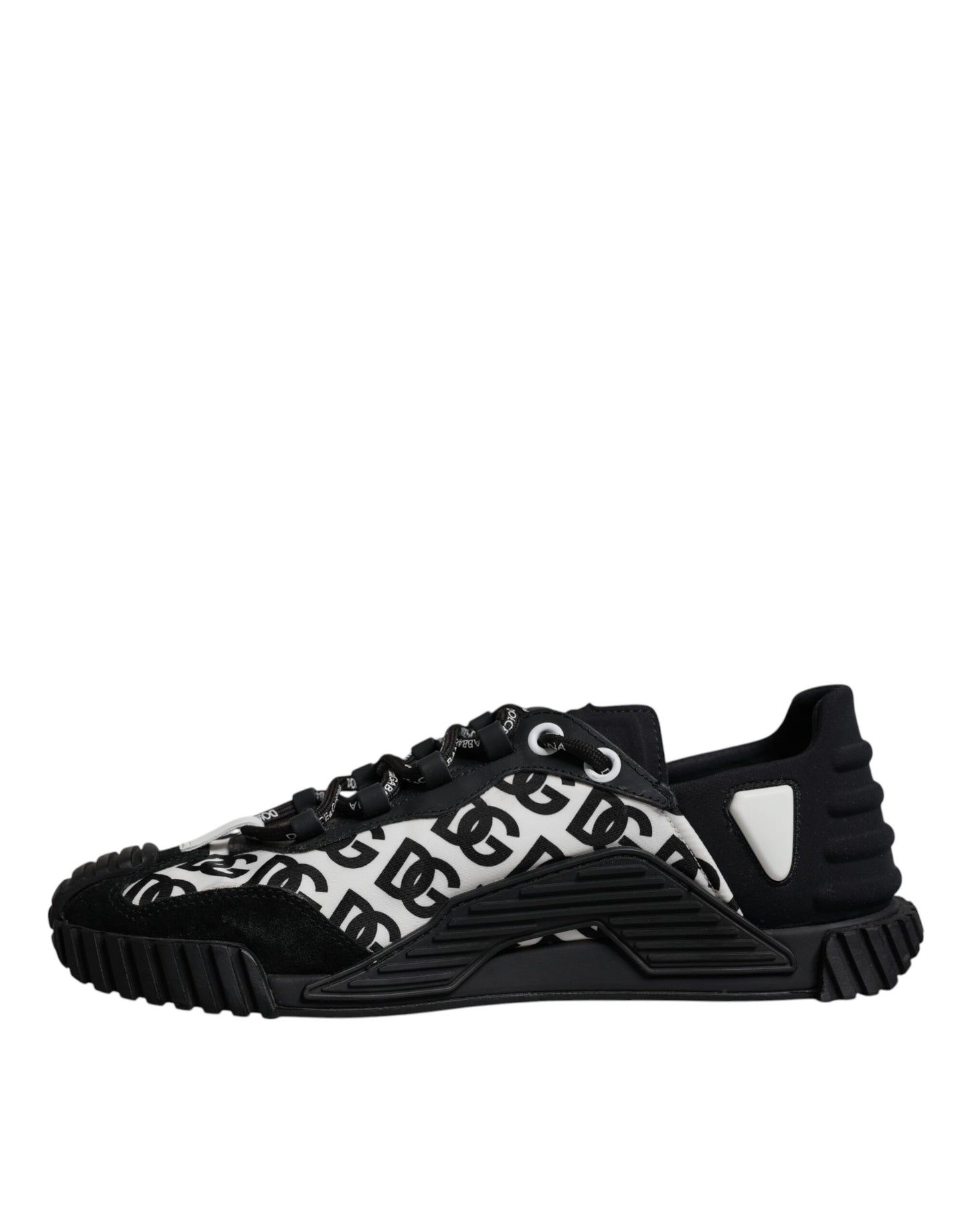 Black Logo Lace Up Low Top NS1 Sneakers Shoes