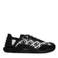 Black Logo Lace Up Low Top NS1 Sneakers Shoes
