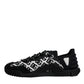 Black Logo Lace Up Low Top NS1 Sneakers Shoes