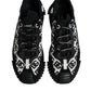 Black Logo Lace Up Low Top NS1 Sneakers Shoes