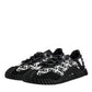 Black Logo Lace Up Low Top NS1 Sneakers Shoes