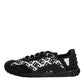 Black Logo Lace Up Low Top NS1 Sneakers Shoes