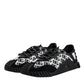 Black Logo Lace Up Low Top NS1 Sneakers Shoes