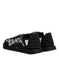 Black Logo Lace Up Low Top NS1 Sneakers Shoes