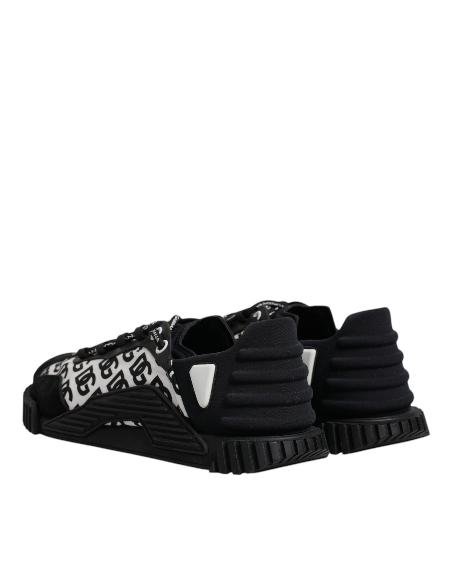 Black Logo Lace Up Low Top NS1 Sneakers Shoes