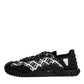 Black Logo Lace Up Low Top NS1 Sneakers Shoes