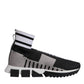 Black Gray Sorrento Socks Women Sneakers Shoes