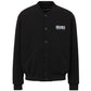 Black Viscose Bomber